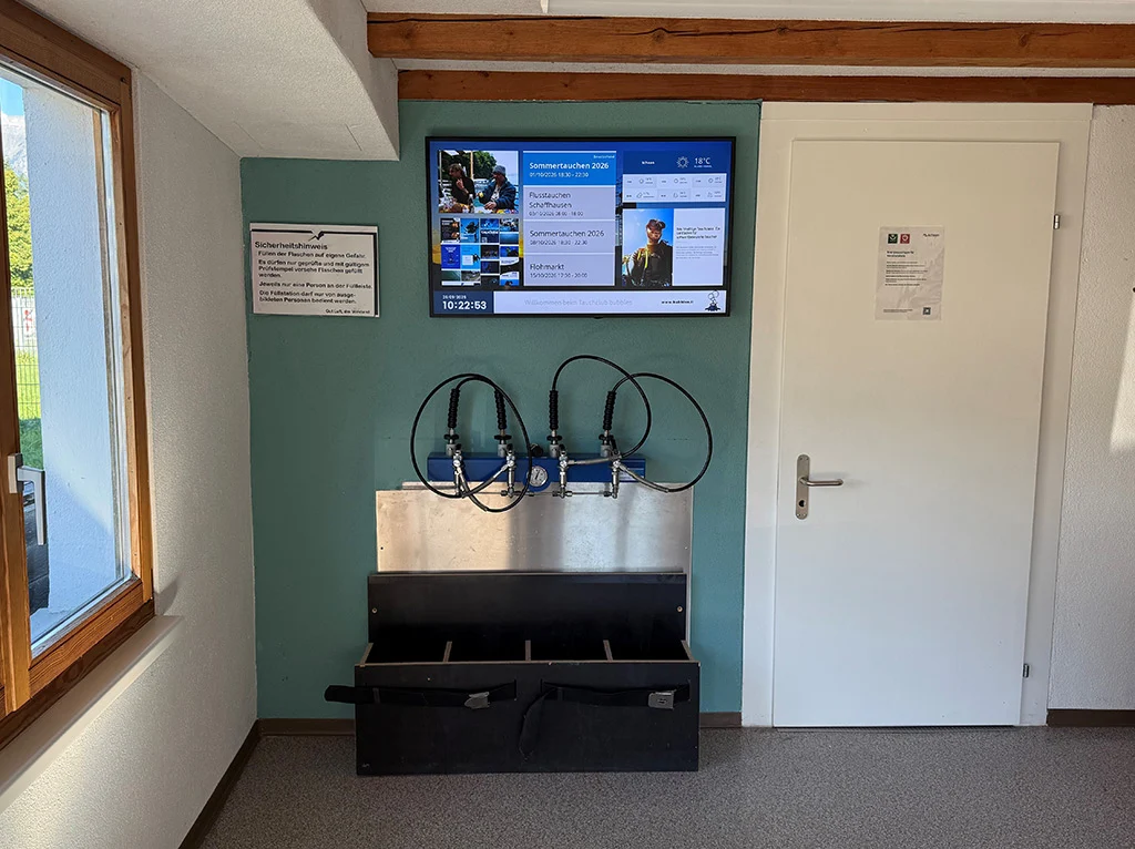 Füllleiste Clubheim